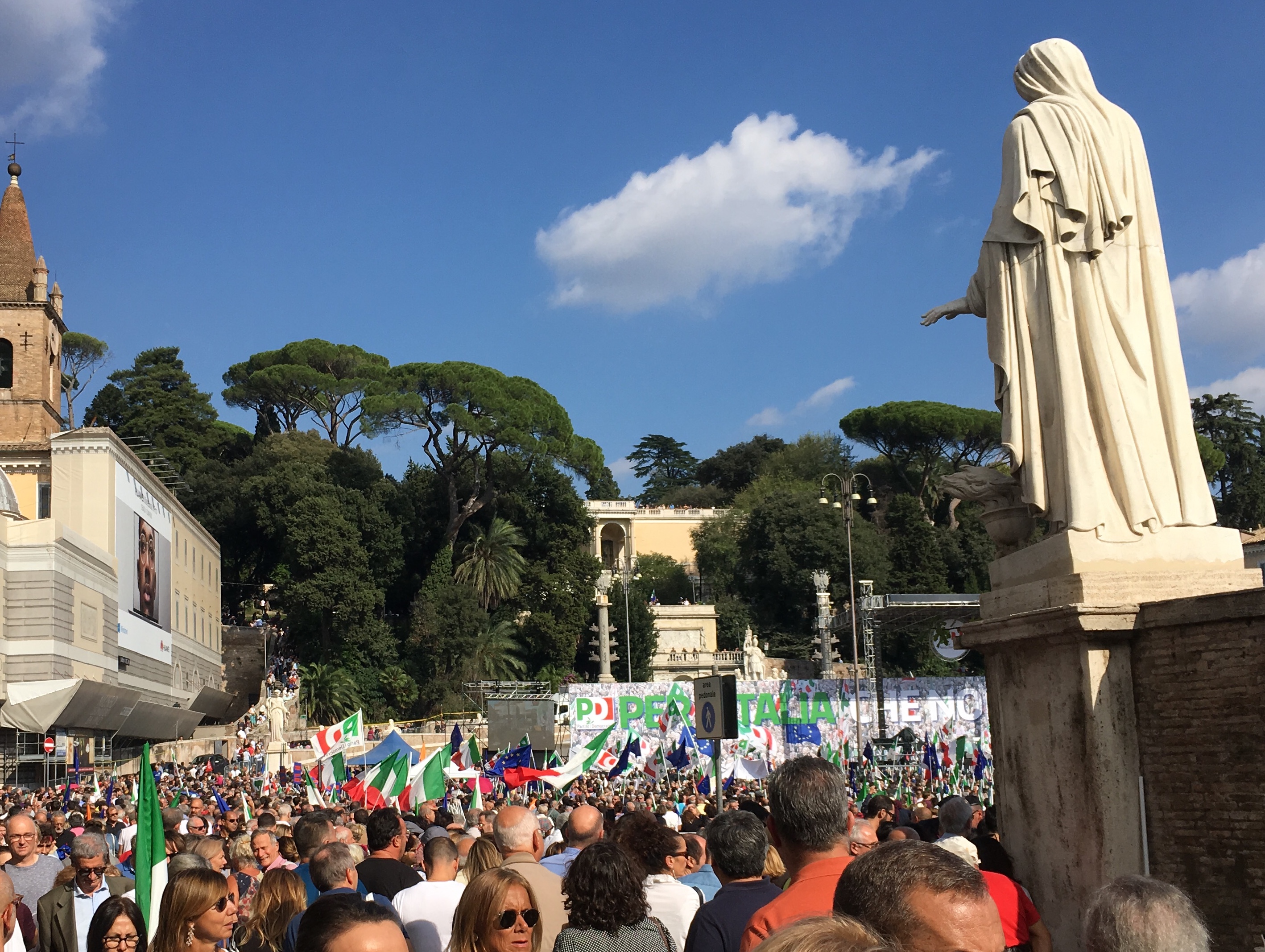 30 settembre 2018 PD in piazza a Roma