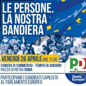 Le candidate e i   candidati del Partito Democratico alle Elezioni Europee.
